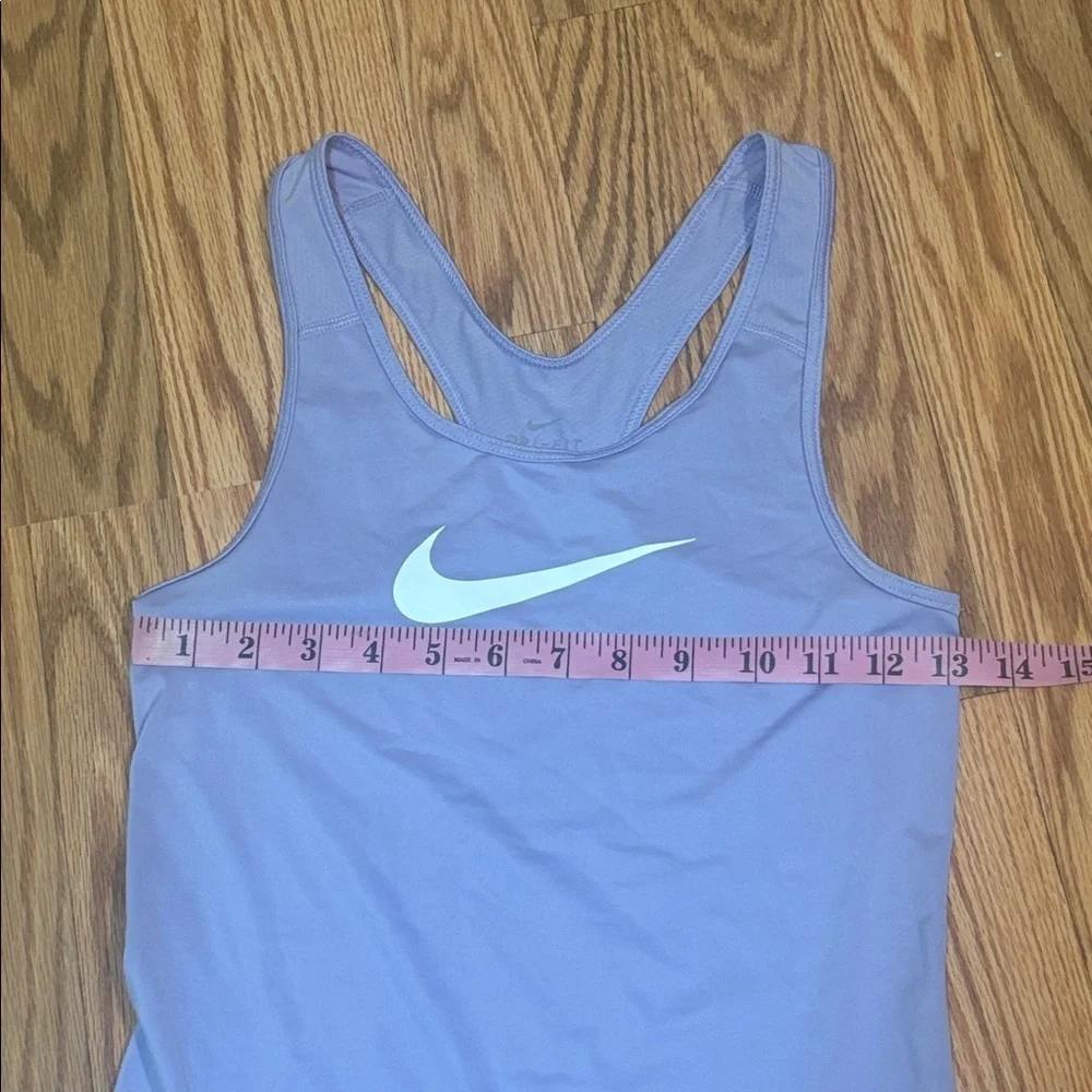 Nike Swoosh Lavender Racerback Tank, XS